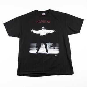 Vintage 1994 Barry Manilow Live Concert Tour T Shirt USA Made XL Single Stitch